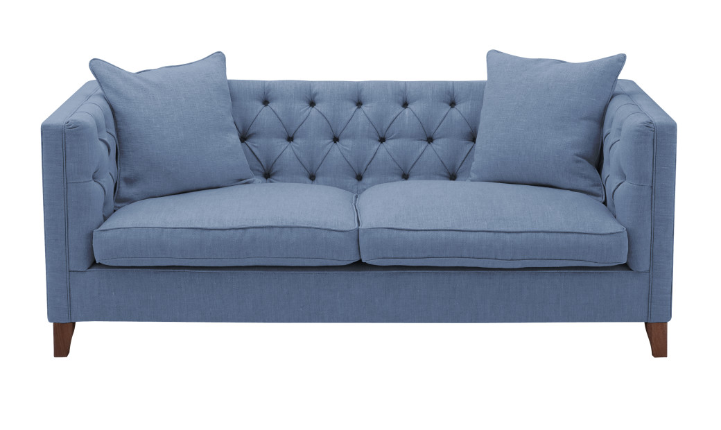 Sofas and Stuff - Haresfield large sofa in Trafalgar Nordic Blue ...