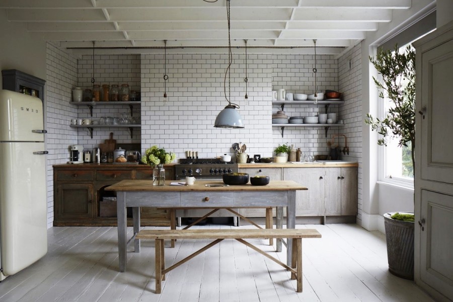 rustic kitchen by paul massey