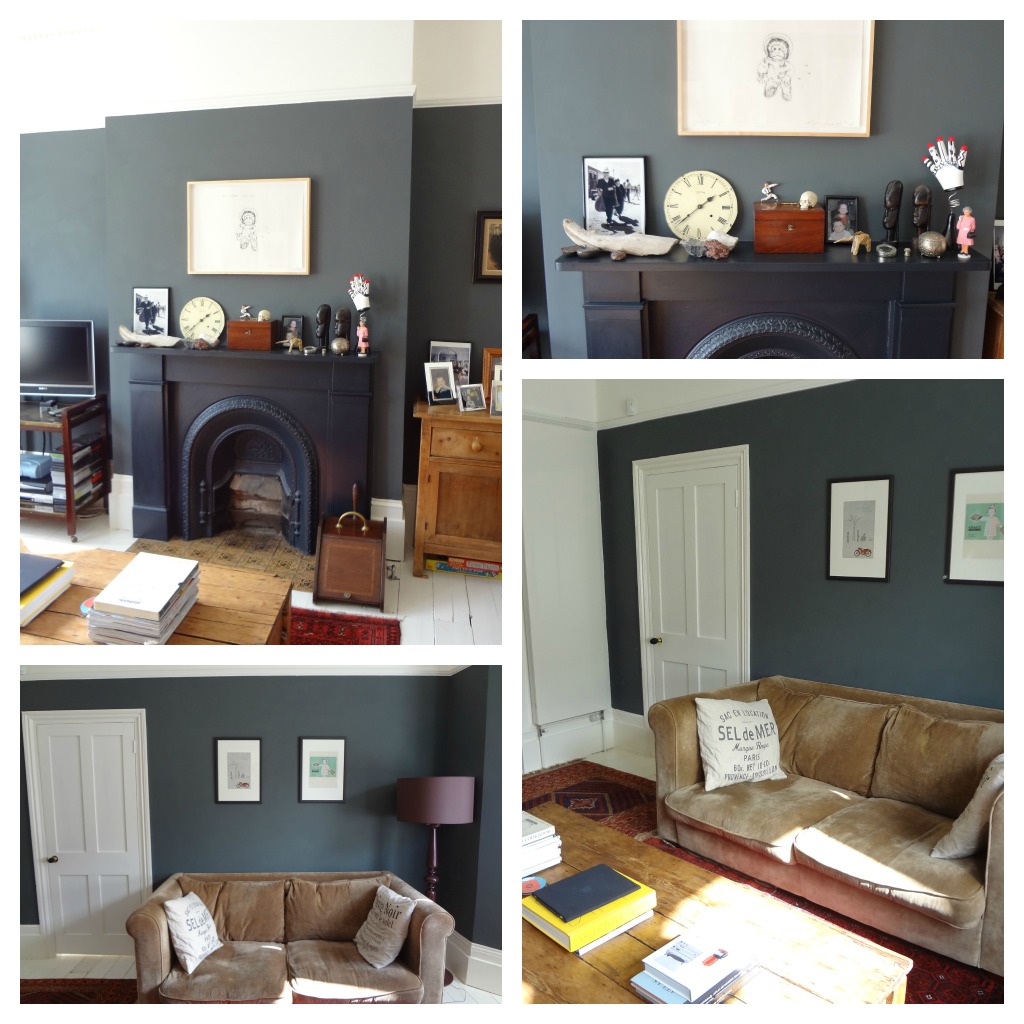 sitting room collage