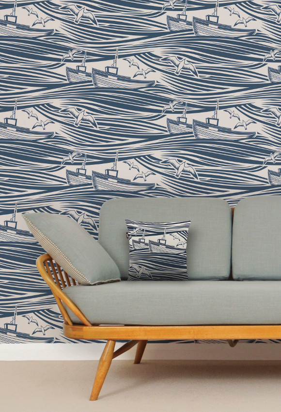 Whitby wallpaper by minimoderns