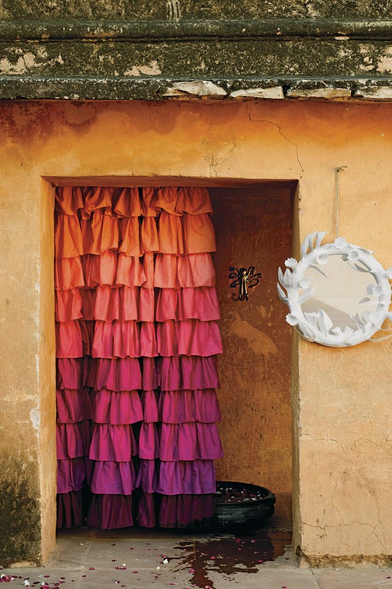 flamenco shower curtain £98 from Anthropologie