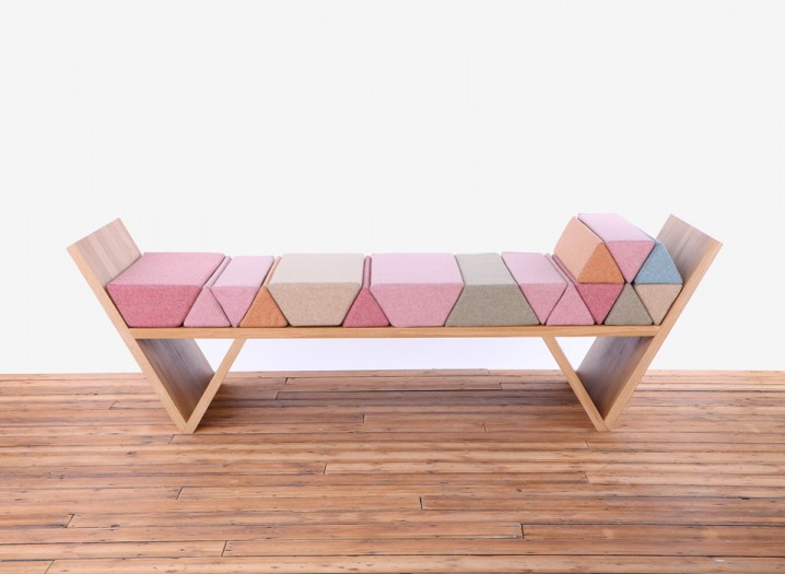 The Aggregate Daybed by Hania Stella Sawicka