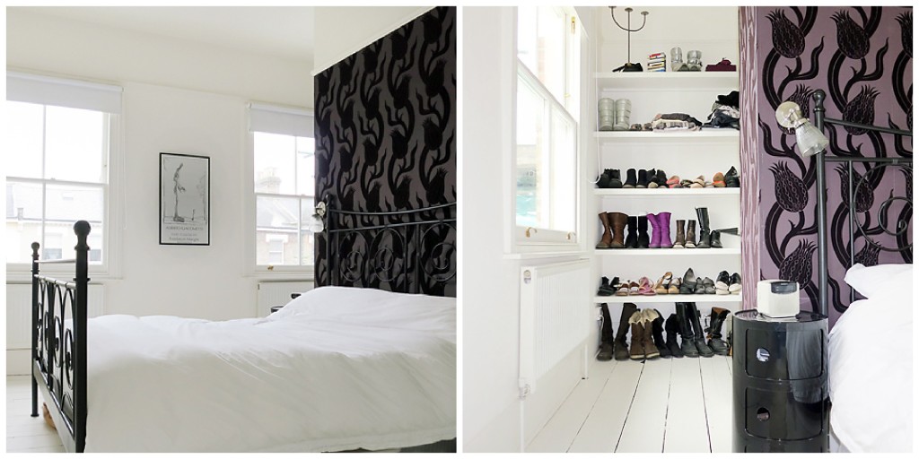 My bedroom and wardrobe inspired by the house on Barrow Street