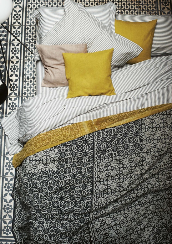 chirali bedspread from toast.co.uk