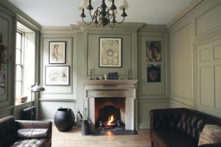 french grey by farrow and ball can be beige in some lights but works well in a traditional setting