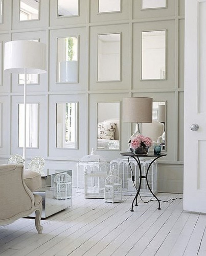 white rooms from