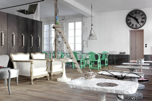 the former factory has been converted into a stunning home image by jean-marc palisse