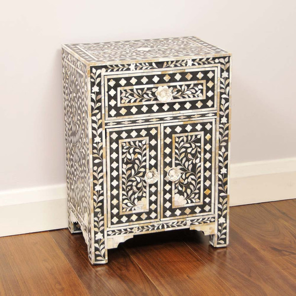 inlay bedside cabinet from chloe james lifestyle