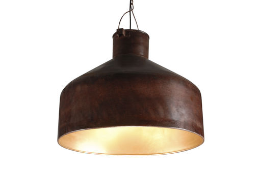 hanging bell pendant light copper from brownsantiques