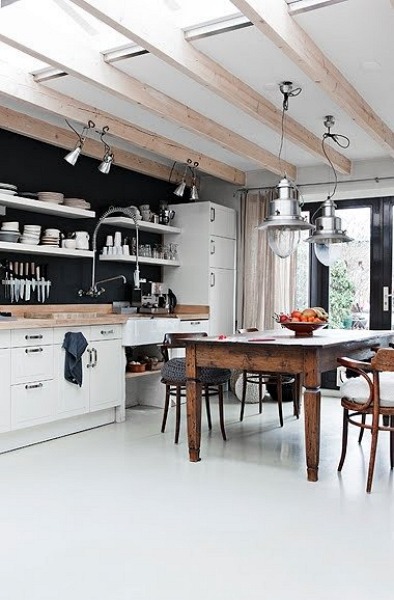 industrial kitchen from apartmenttherapy.com