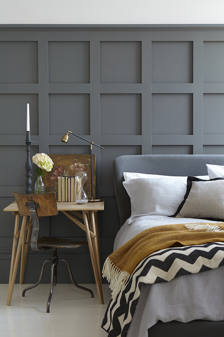 grey bedroom walls by little greene
