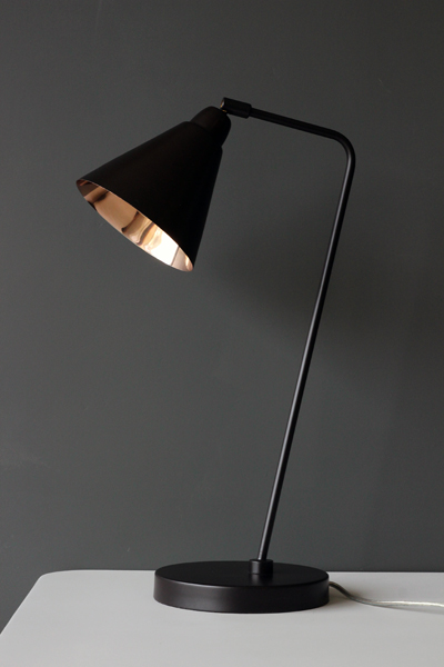 industrial style brown and copper task lamp from rockett st george