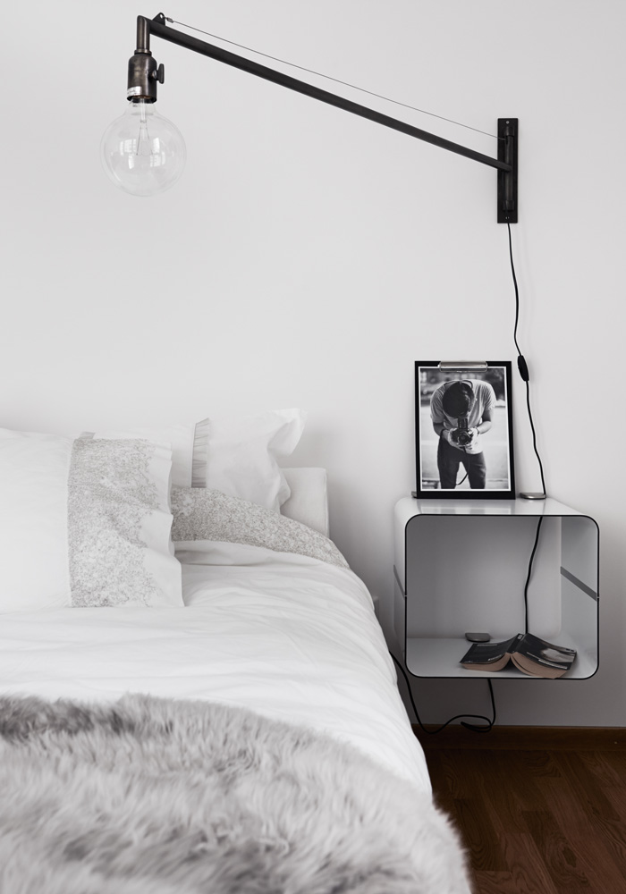 swing arm light from bodie and fou, image by Pella Hedeby