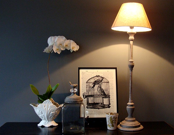 tall wooden table lamp from mia fleur