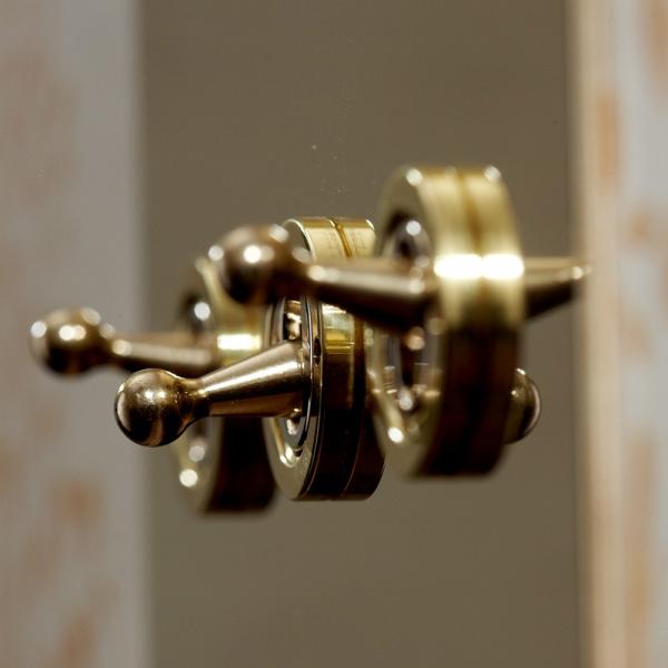 unlacquered brass dolly switch from forbes and lomax