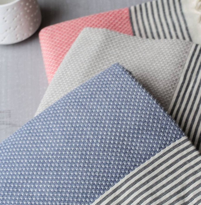 hammam towels in a range of colours