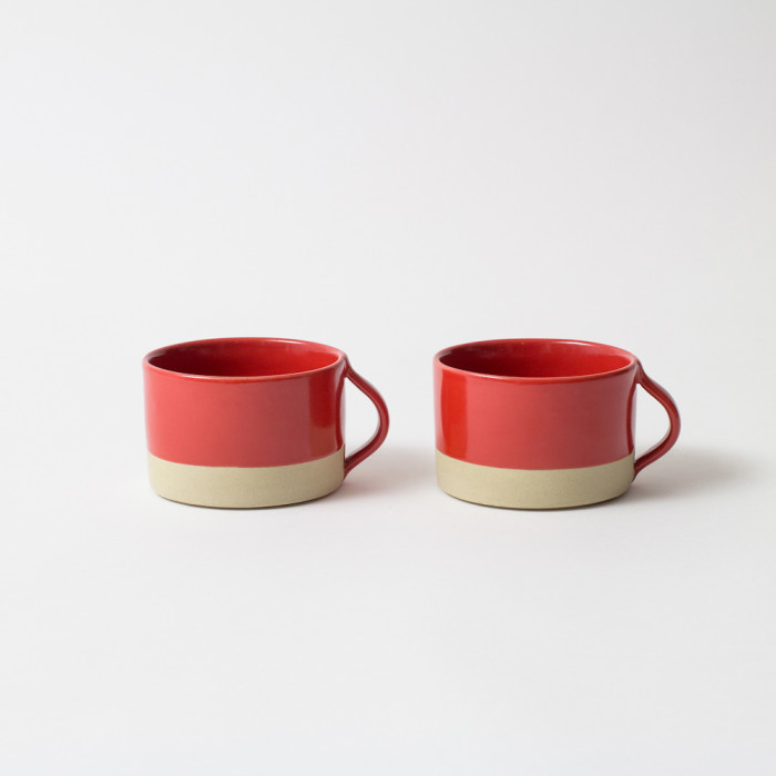 red breakfast cups £15 image by Yeshen Venema