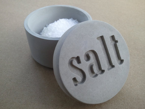 salt pot by kreteware via etsy