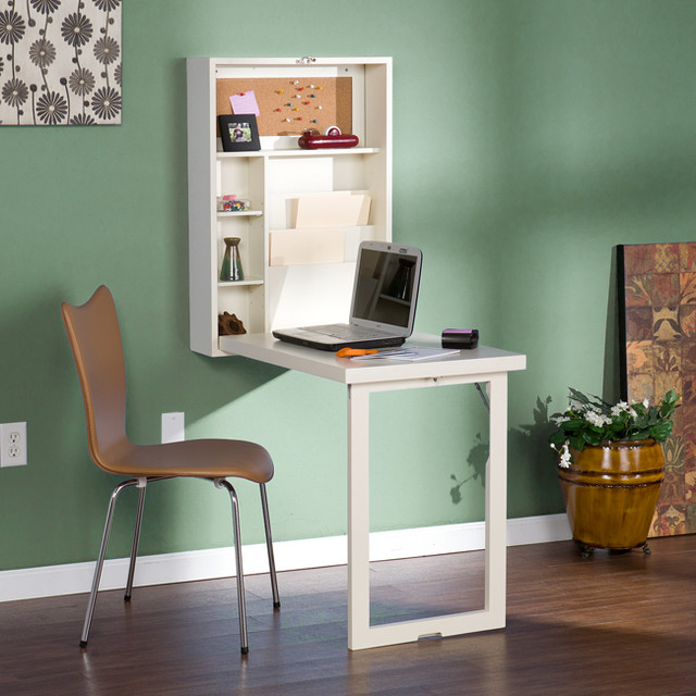 murphy fold out desk converts back into a wall cupboard