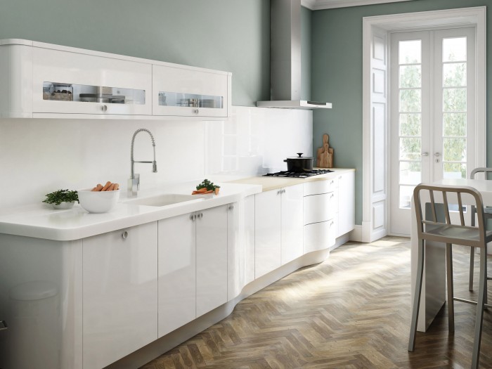 the avant white kitchen from sncollection