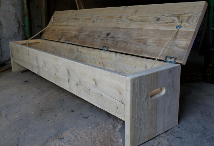 bench storage naturalcity 