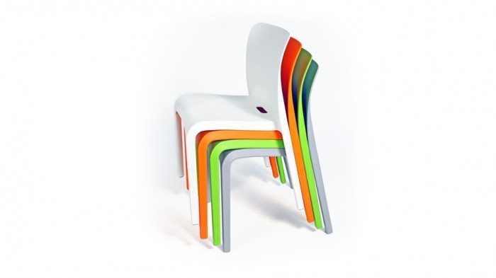 eco friendly coloured chairs from fluteoffice.com