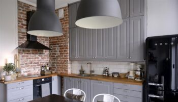 grey kitchen norway