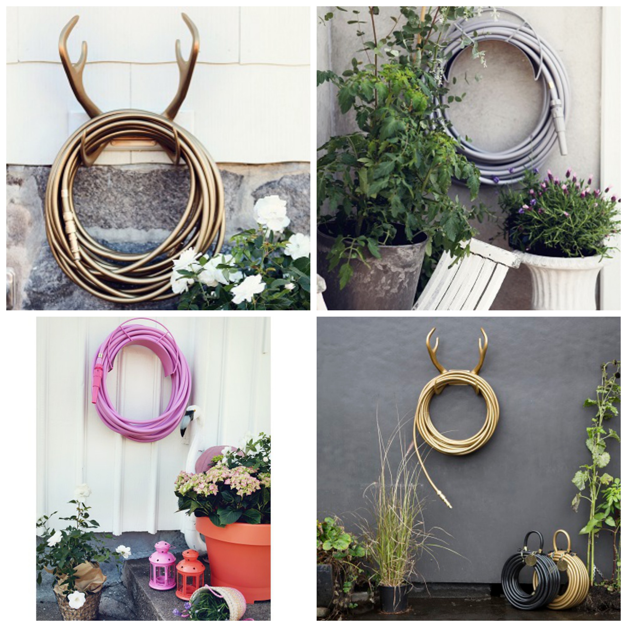 designer garden hoses from Swedish company garden glory
