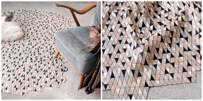 elisa strozyk coloured wooden rugs