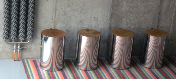 mirror trunk stool by malafor