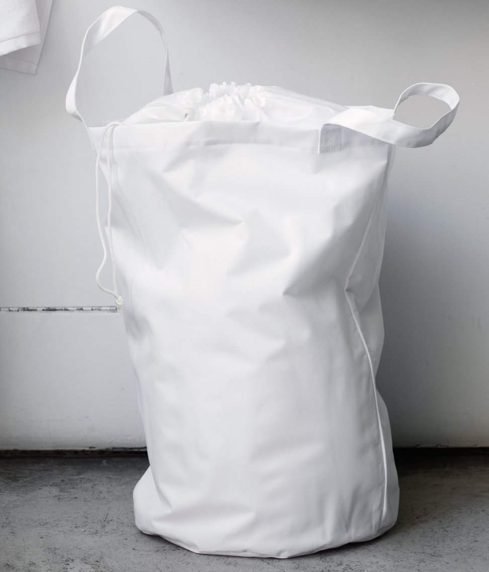 H&M white laundry bag
