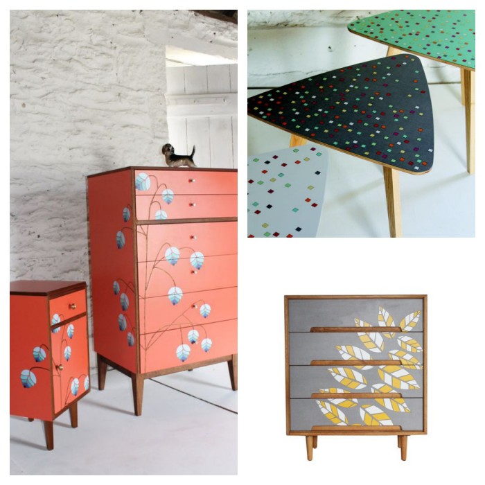 formica inlay furniture from lucy turner