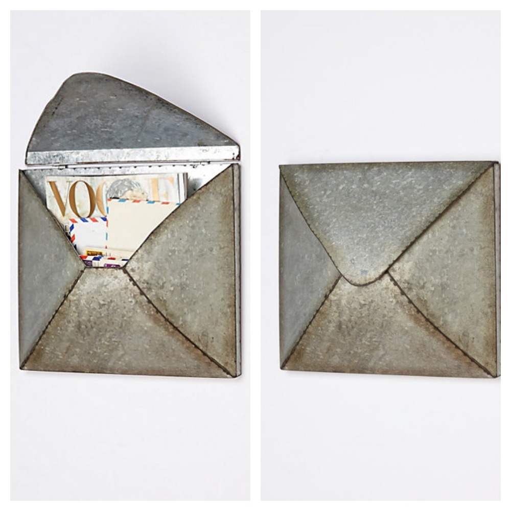 metal letter holder from anthropologie