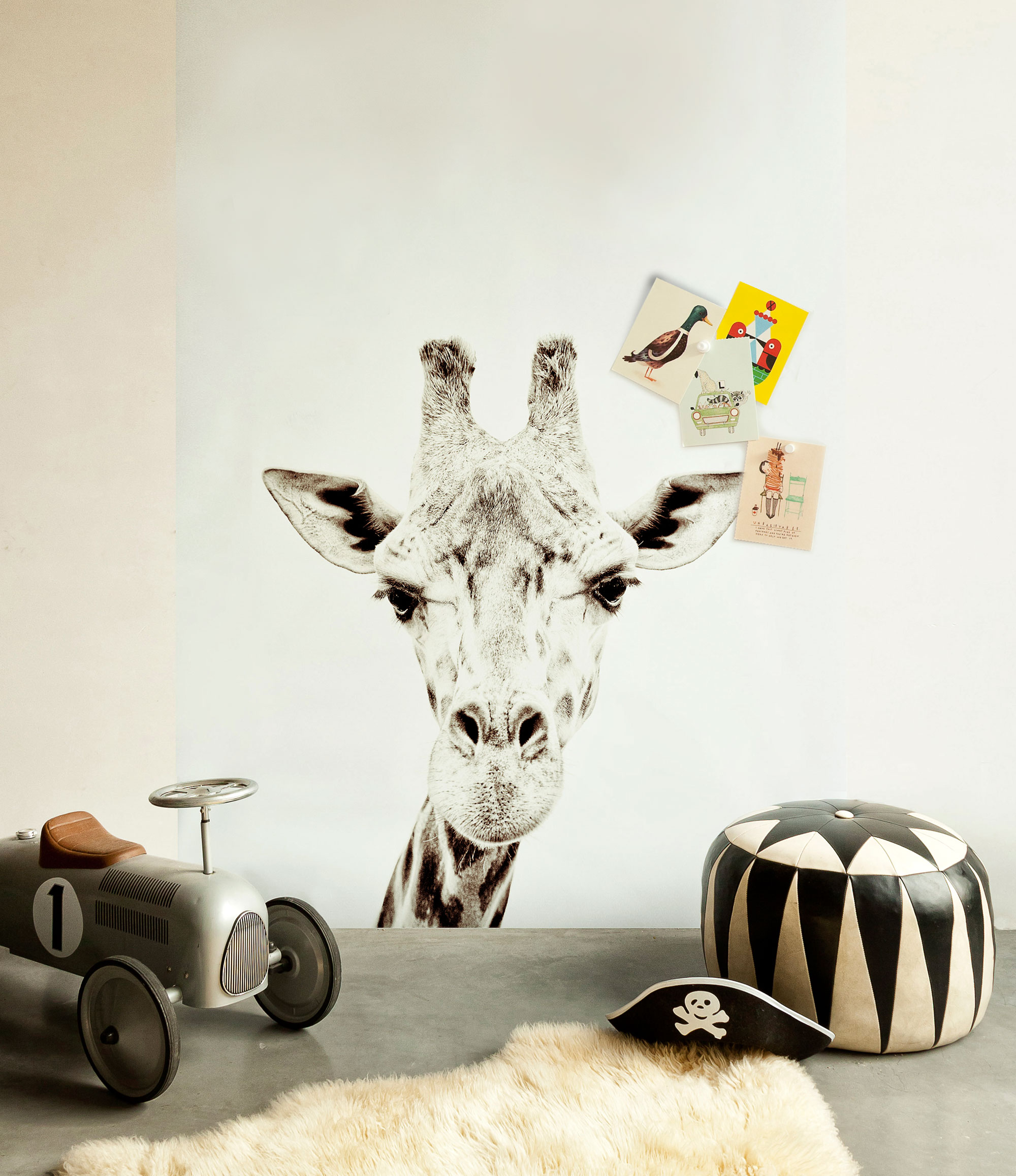 giraffe magnetic wallpaper