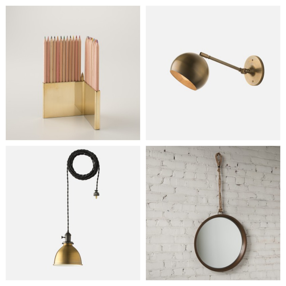 brass accessories from schoolhouseelectric