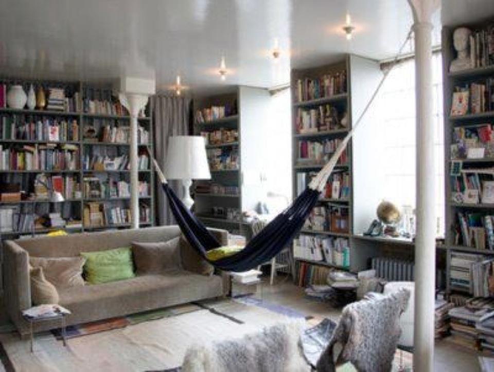 hammock in ilse crawford's home