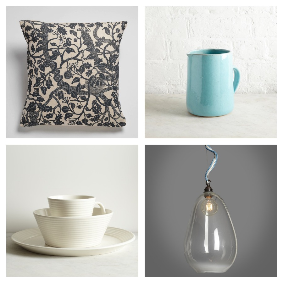 cushions, jugs, lighting and plates all feature in the new craftsmen collection