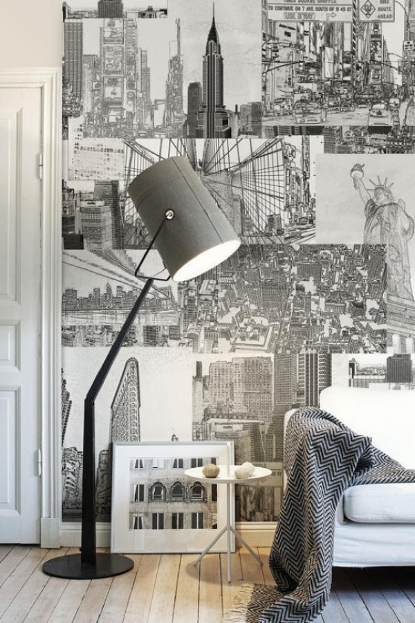 monochrome wall mural mr perswall