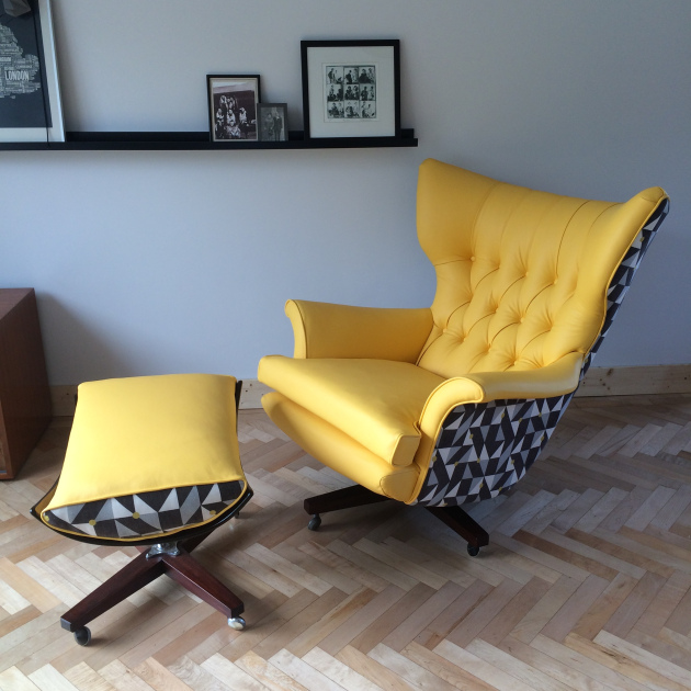 florrie and bill chair restored
