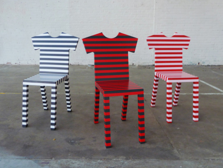 stripy chairs by mogg