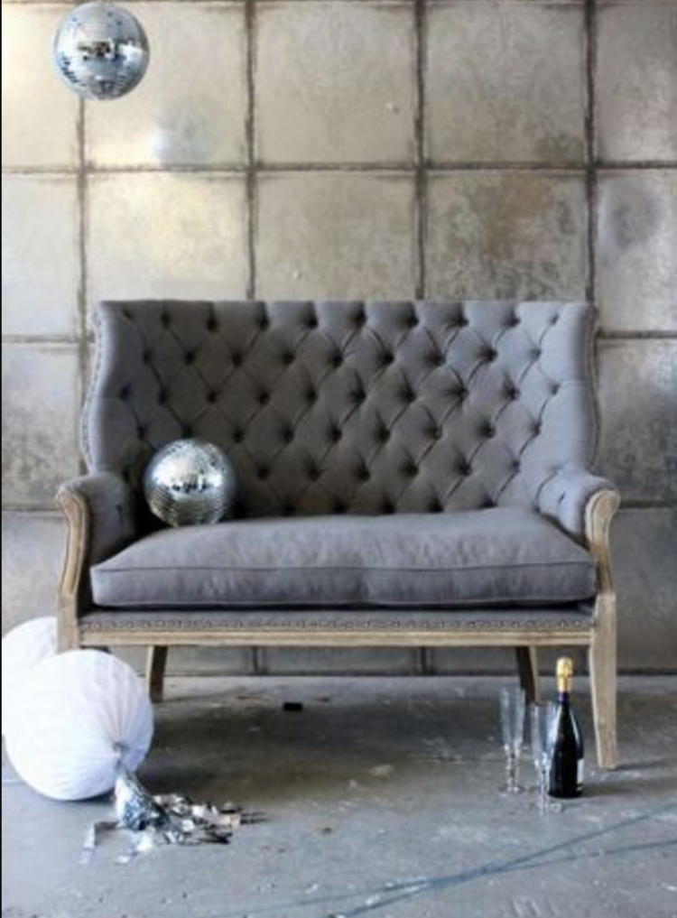 grey button back chair from rockett st george