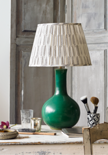 green table lamp by pooky lighting