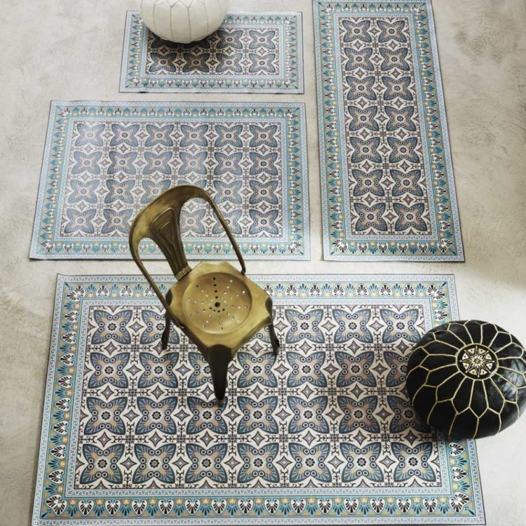 Moroccan Tile Mat Mad About The House, Moorish Tile Rug