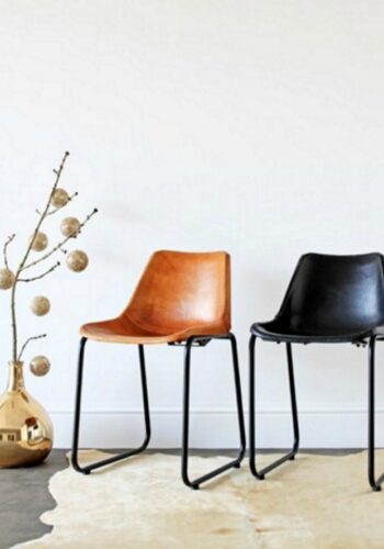 industrial leather chairs
