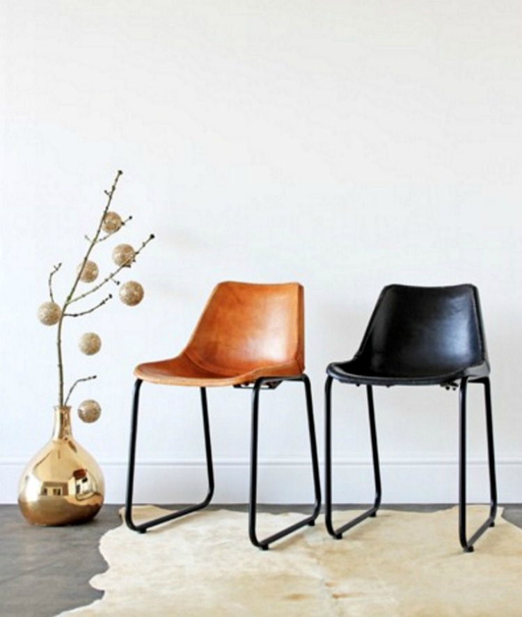 industrial leather chairs