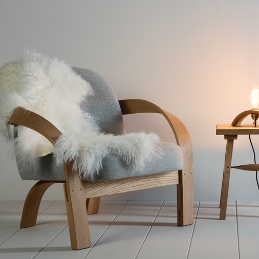 arbor armchair by Tom Raffield