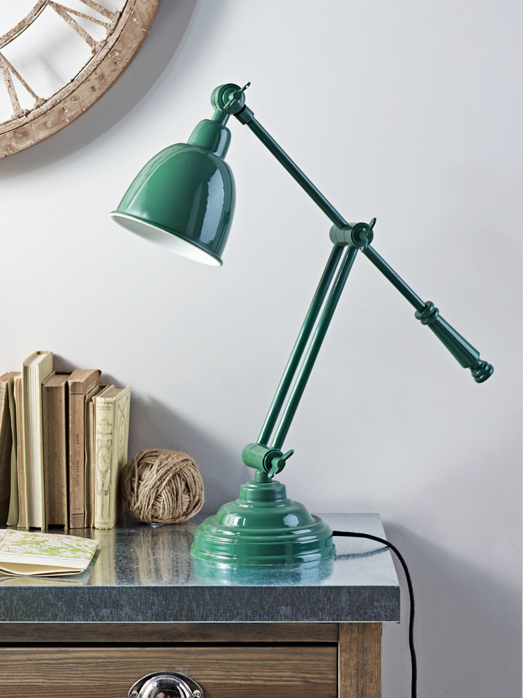 ankur green desk lamp from cox and cox 