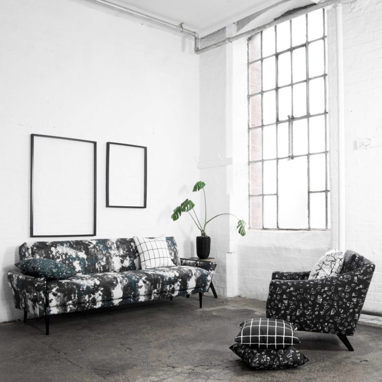 Florrie+Bill SS17 - Terrain Sofa + Black Chips Chair lifestyle copy