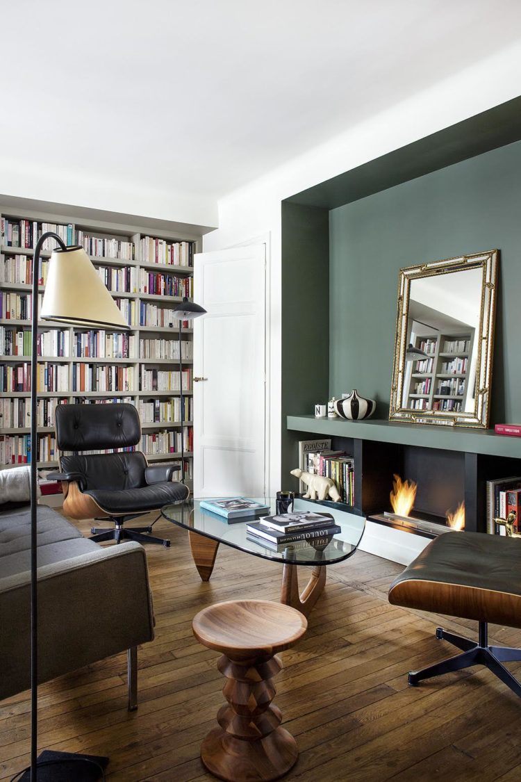 Small-Paris-apartment-living-room-Philippe-Harden-design- via remodelista