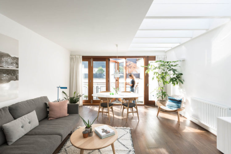 scandi inspired living room via the modern house